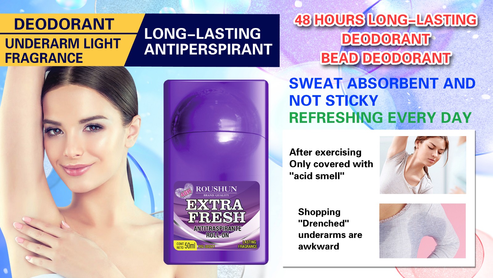 Snail white Antiperspirant Deodorant 