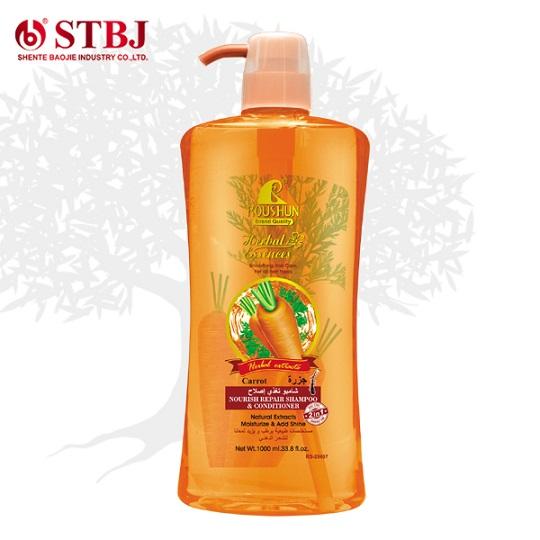  Roushun Natural Herbal Carrot Shampoo & Conditioner .