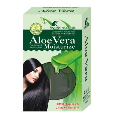 Roushun Aloe Vera Conditioner Color Protection Moisturizing Hair Shampoo Set .