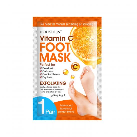  Vitamin C foot mask .