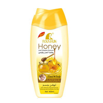  Honey lotion .