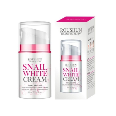  ROUSHUN Snail extract whitening cream protects against light and moisturizer .