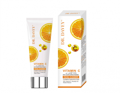  DR.DAVEY Vitamin C anti-aging brightening facial cleanser .