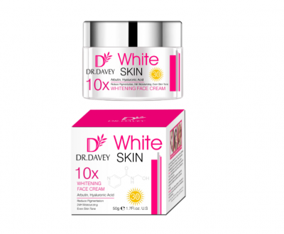  DR.DAVEY 10x Whitening face SPF 30 cream .