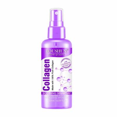  ROUSHUN Private Label collagen soothing gel spray with hyaluronic,promotes firm,tight skin for a youthful appearance .