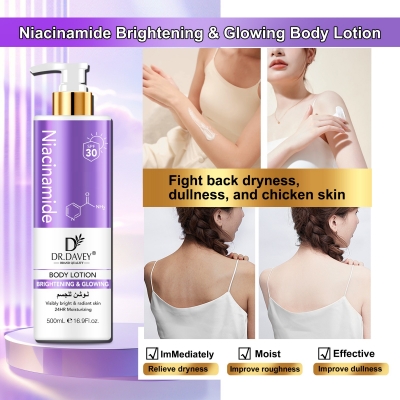  DR.DAVEY Niacinamide Body Lotion Blowing your Skin Brightening .
