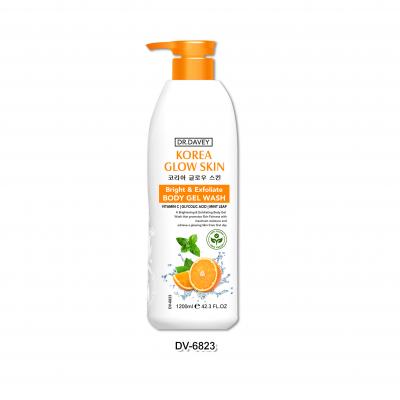  KOREA GLOW SKIN Bright & Exfoliate BODY GEL WASH .