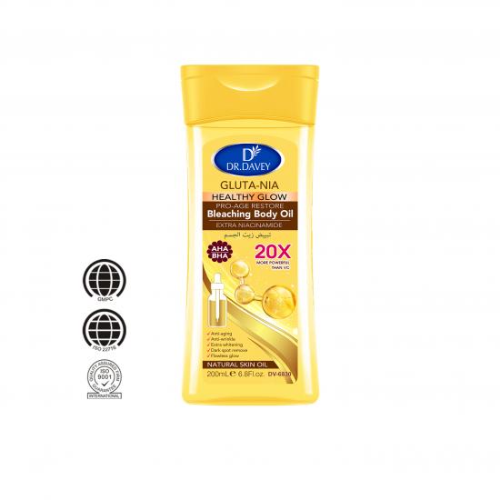  gluta-nia health glow bleaching body oil .
