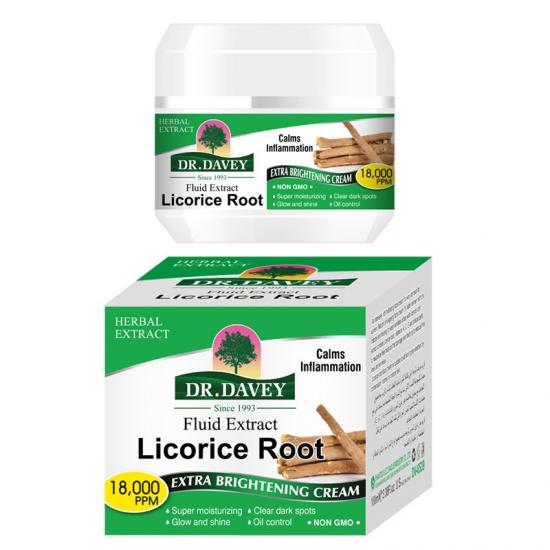  DR. DAVEY Radiant Licorice Root Brightening Cream for Flawless Skin .