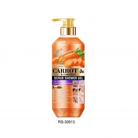  ROUSHUN Carrot Scrub Shower Gel .