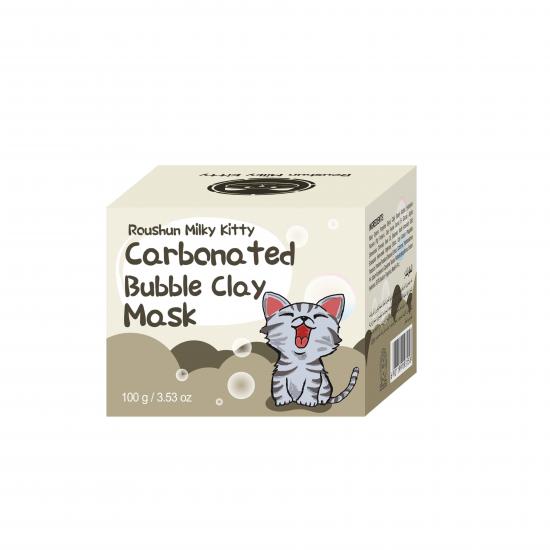  ROUSHUN Milky Kitty Clay Mask for Nourishing Facial Care .