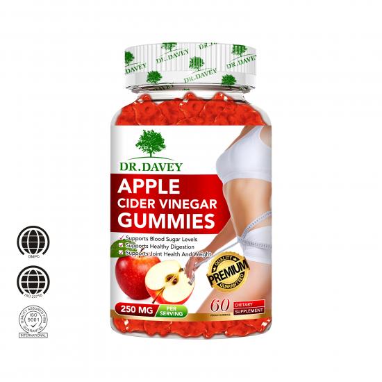  DR.DAVEY Apple Cider Vinegar Gummies (250mg per serving) .