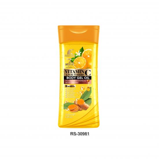  ROUSHUN Vitamin c Pure Turmeric Body Gel Oil .
