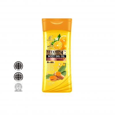  Vitamin c pure turmeric body gel oil .