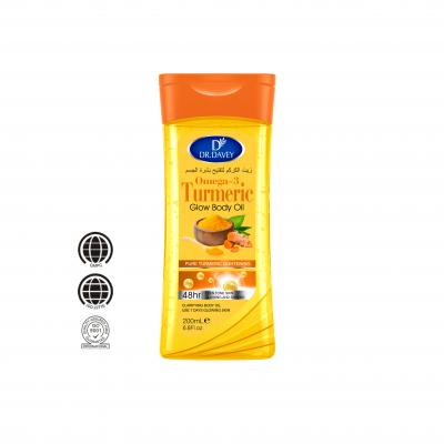  Omega-3 turmeric glow body oil .