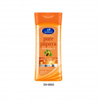  DR.DAVEY  Pure Papaya Glow Body Oil .