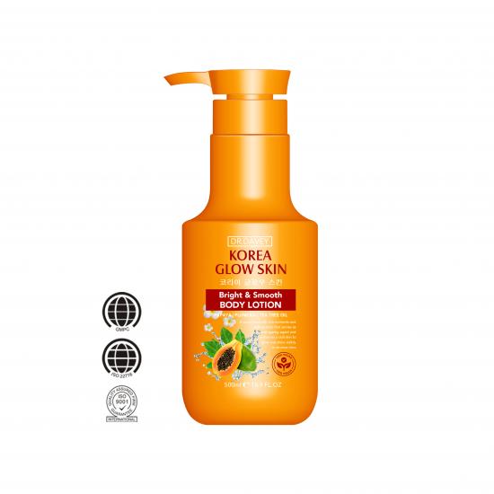  Korea glow skin bright &  smooth body lotion .