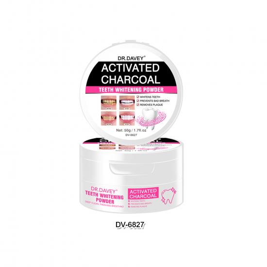  DR.DAVEY Avtivated Charcoal Teeth  Whitening Powder .