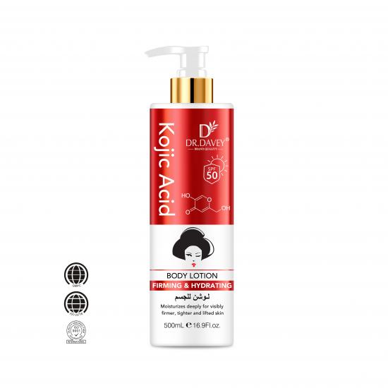  DR.DAVEY Kojic Acid Firming & Hydrating Body Lotion (SPF 50) .