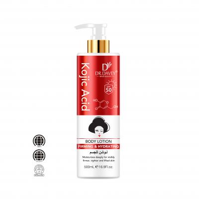  DR.DAVEY Kojic Acid Firming & Hydrating Body Lotion (SPF 50) .