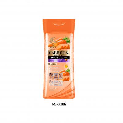  Carrot &  b-carotene body gel oil .