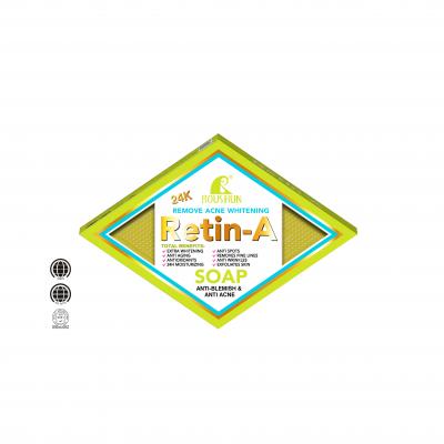  ROUSHUN 24K Retin-A Remove Acne Whitening Soap .