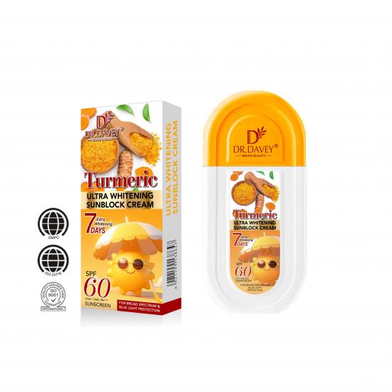  DR.DAVEY Turmeric Ultra Whitening Sunblock Cream .