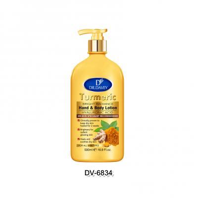  Turmeric  Hyaluronic Acid Bright Radiance Hand & Body Lotion .