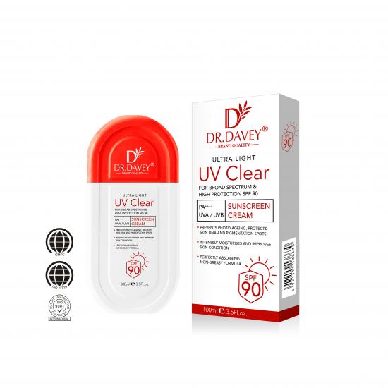  Ultra Light UV Clear Sunscreen Cream .