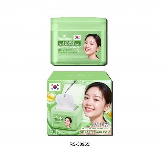 ROUSHUN Anti-Acne Face Trouble Pad Salicylic Acid Pad .